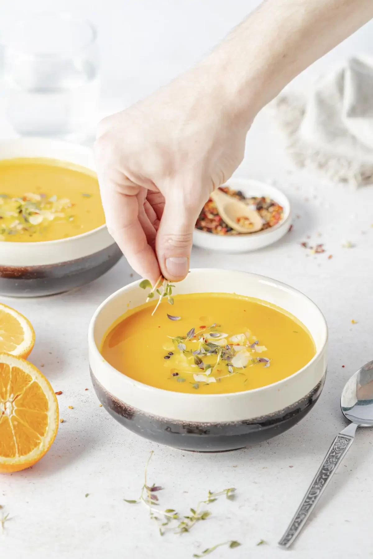 Karotten - Orangen Suppe